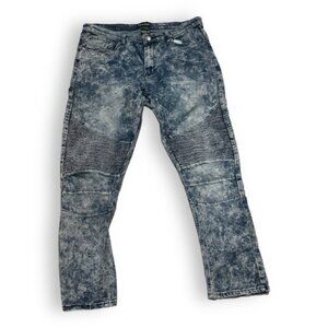 Mens Vintage y2k mid 00s Indigo30 Ripple Wash Slim Fit Jeans 3632